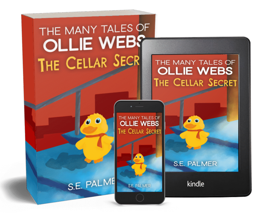 The Cellar Secret book mockup